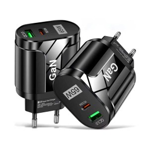 Incarcator priza tip C si USB 65W engross