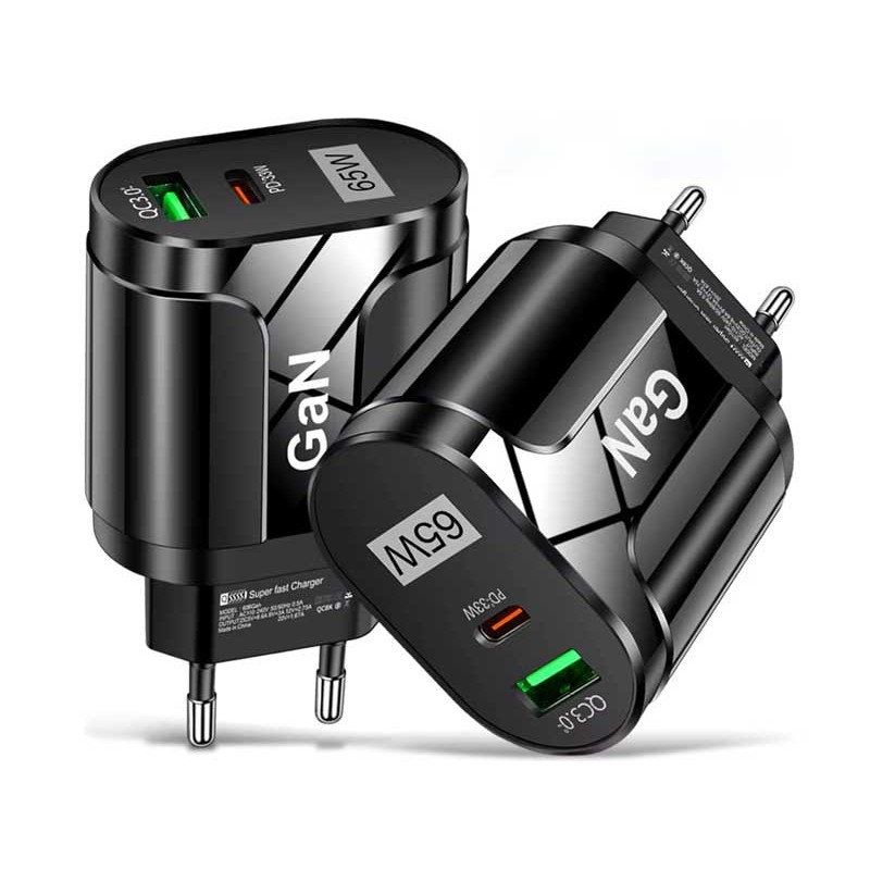 Incarcator priza tip C si USB 65W engross