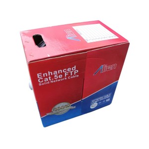 Cablu FTP Cat5e Alien 0.5mm CCA rola 305m engross