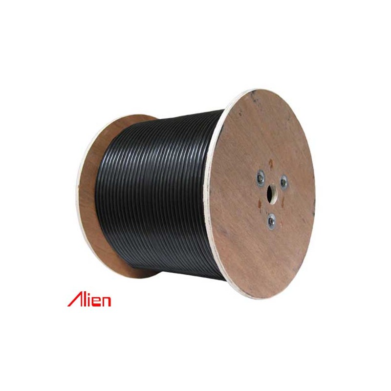 Cablu FTP Cat6e Alien 0.5mm cupru rola 305m cu sufa engross