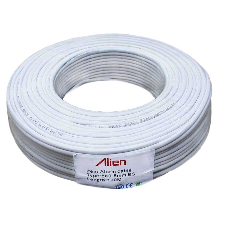 Cablu alarma 8x0,5mm Cu 100m engross