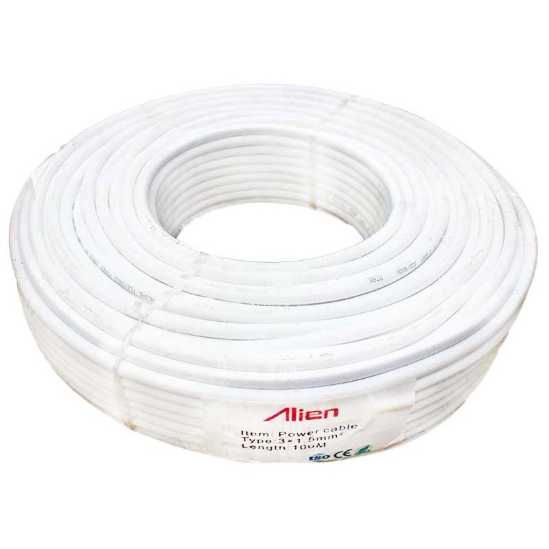 Cablu electric MYYM 3x1.5mm2 100m alb engross