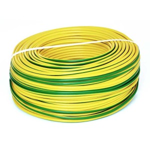 Conductor CUPRU Fy 1.5 galben-verde engross
