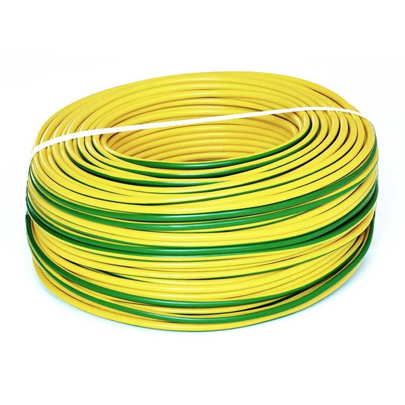 Conductor CUPRU Fy 1.5 galben-verde engross
