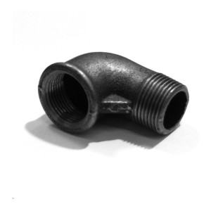 Cot negru pentru gaze de 1/2 inch nr 1 fi+fe engross