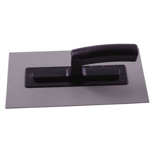 Gletiera inox cu zimti maner plastic de (125MMx270MM) engross