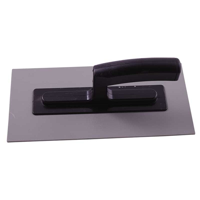Gletiera inox cu zimti maner plastic de (125MMx270MM) engross