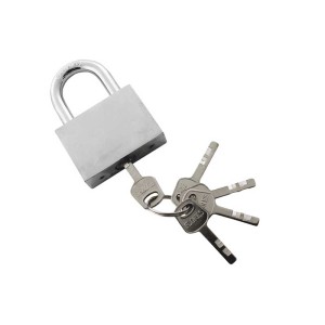 Lacat alb cu toarta mica (40MM) engross