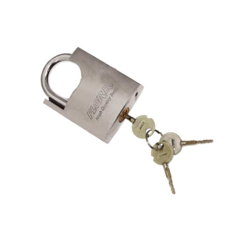 Lacat inox cu cheie stea de 75mm engross