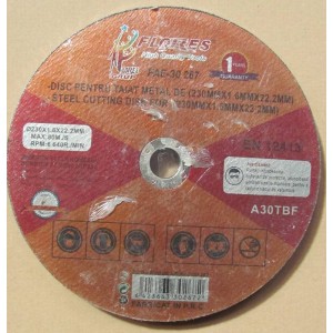 Disc pentru taiat metal de (230MMx1.8MMx22.2MM) engross