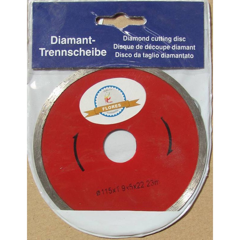 Disc diamantat continuu ZAY-CO de 115MM engross