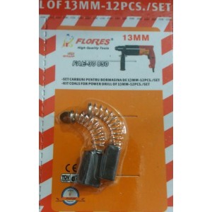 Set carbuni pentru bormasina de 13mm 12/set engross