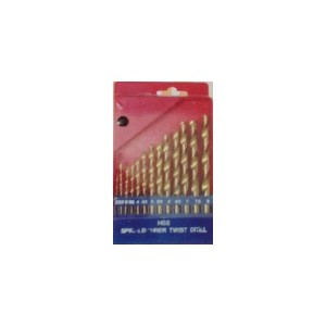 Trusa burghie titan de (1.5-6.5mm) 13pcs/set engross