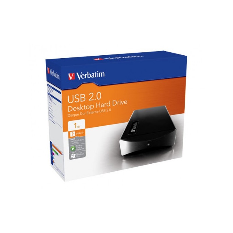 HDD extern 3,5 incl. 1000GB Verbatim engross