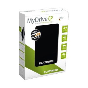 HDD extern 2,5inch 500Gb USB 3.0 Platinum negru engross