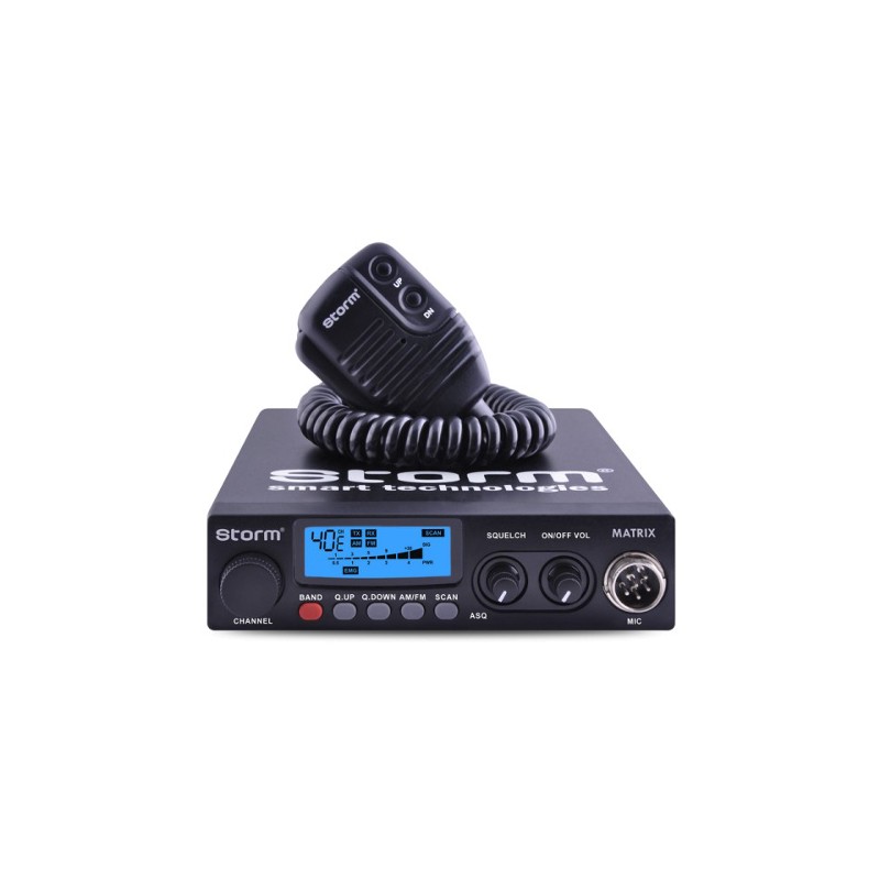 Statie radio CB Storm Matrix 20W engross