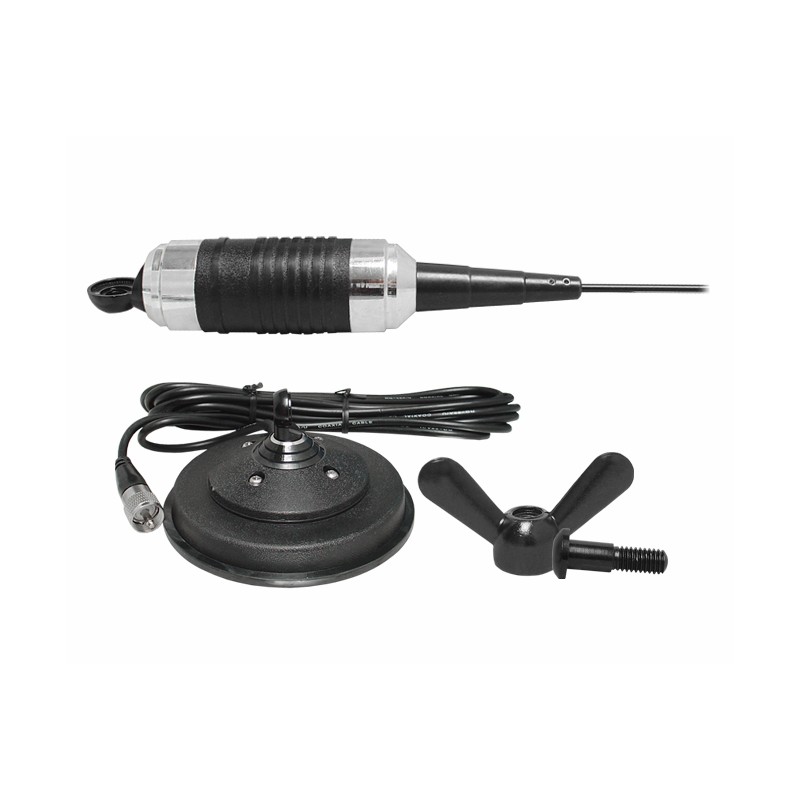 Antena+magnet statie CB Carbonium 95cm engross
