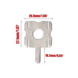 Clema nichel sudura in puncte 4x18650 engross