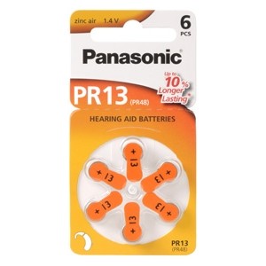 Set 6 baterii aparat auditiv Panasonic 13 engross