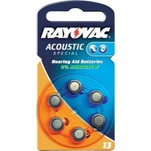 Set 6 baterii aparat auditiv Rayovac 13 engross