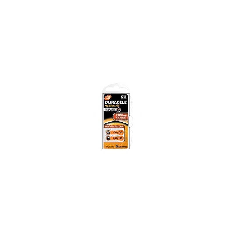 Set 6 baterii aparat auditiv 13 Duracell engross