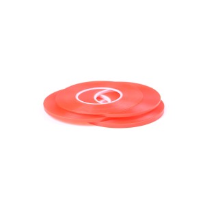 Banda dublu adeziva silicon transparenta 20mm 25m engross