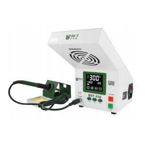 Statie lipit cu lampa led si absorbant fum BST-938 engross