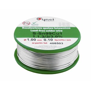 Fludor fara plumb 1mm 100gr Cynel engross