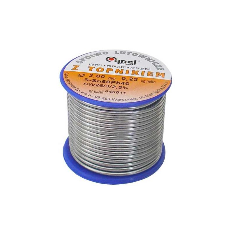 Fludor 250gr 2mm Cynel engross