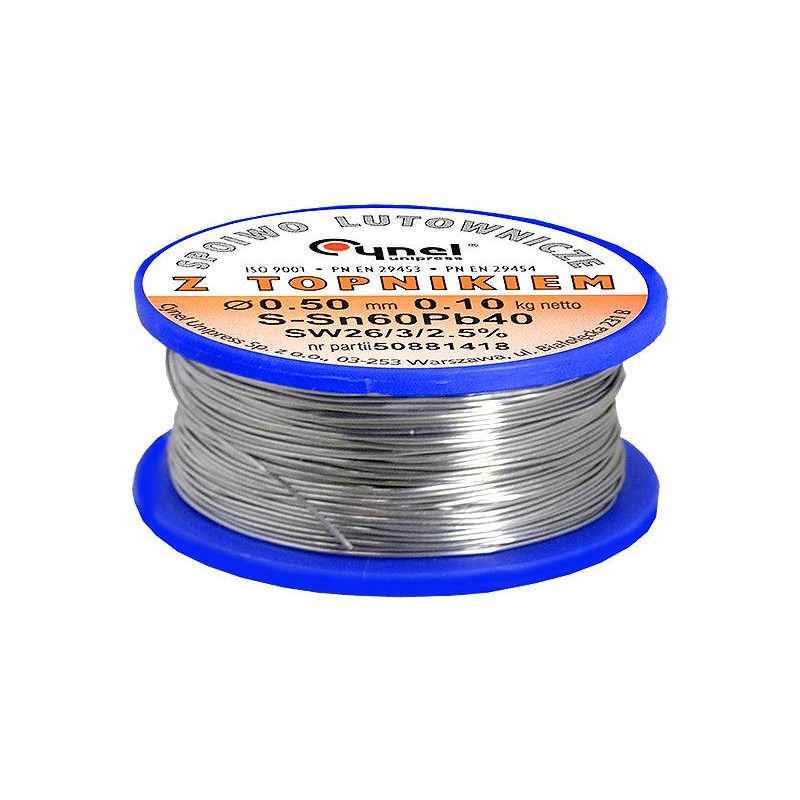Fludor 100gr 0,5mm Cynel engross