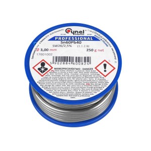 Fludor 250gr 3mm Cynel engross