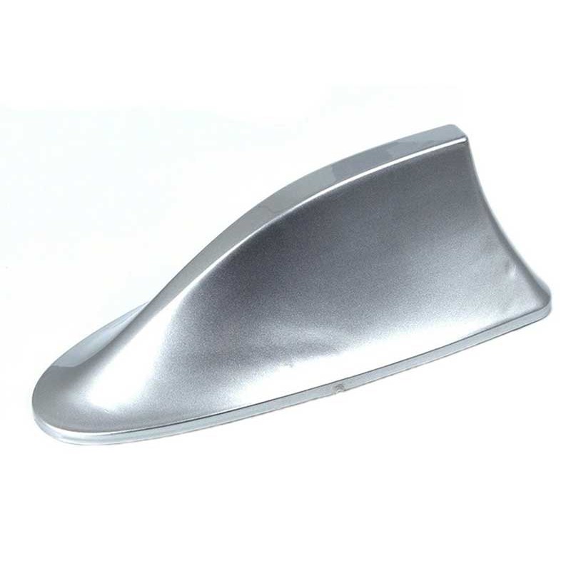 Antena auto rechin argintie engross