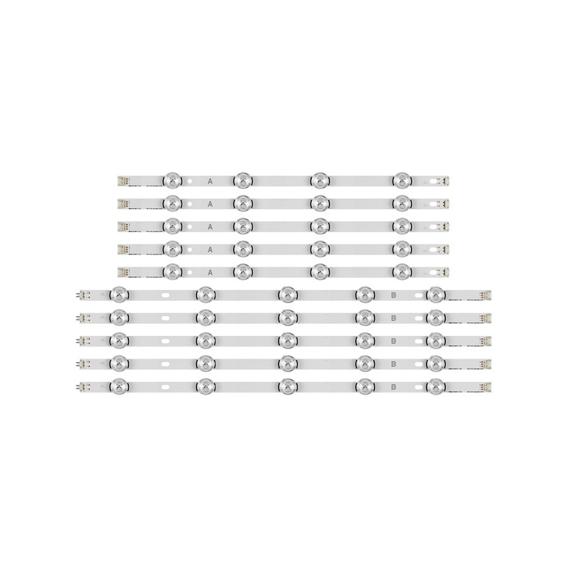 Bareta leduri LG 49inch 4+5led set 10buc engross