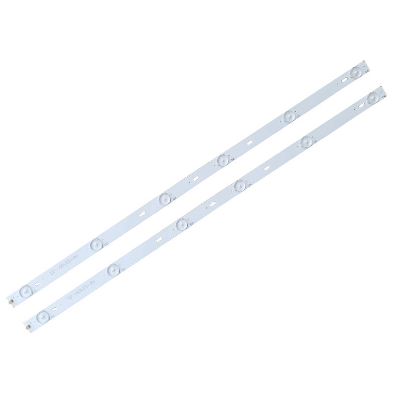Bareta leduri universala 32inch 6led 6v set 2buc 18mm engross