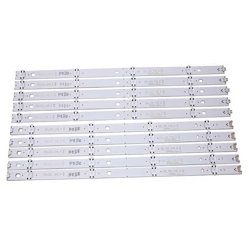 Bareta leduri LG 55inch 4+4led set 10buc engross