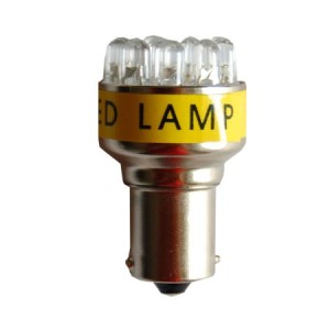 Bec auto 12V S25 12led galben engross