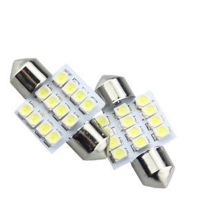 Bec auto 12V 32mm C5W 12 leduri SMD engross