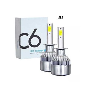 Bec auto C6 leduri 6000K set 2buc engross