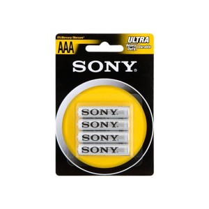 Set 4 baterii Sony nealcaline R3 engross