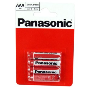 Set 4 baterii Panasonic Special Power R3 engross