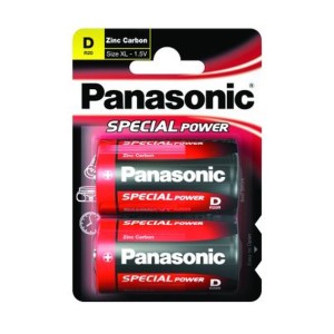 Set 2 baterii Panasonic Special Power R20 engross