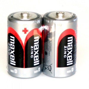 Set 2 baterii R20 nealcaline Maxell engross