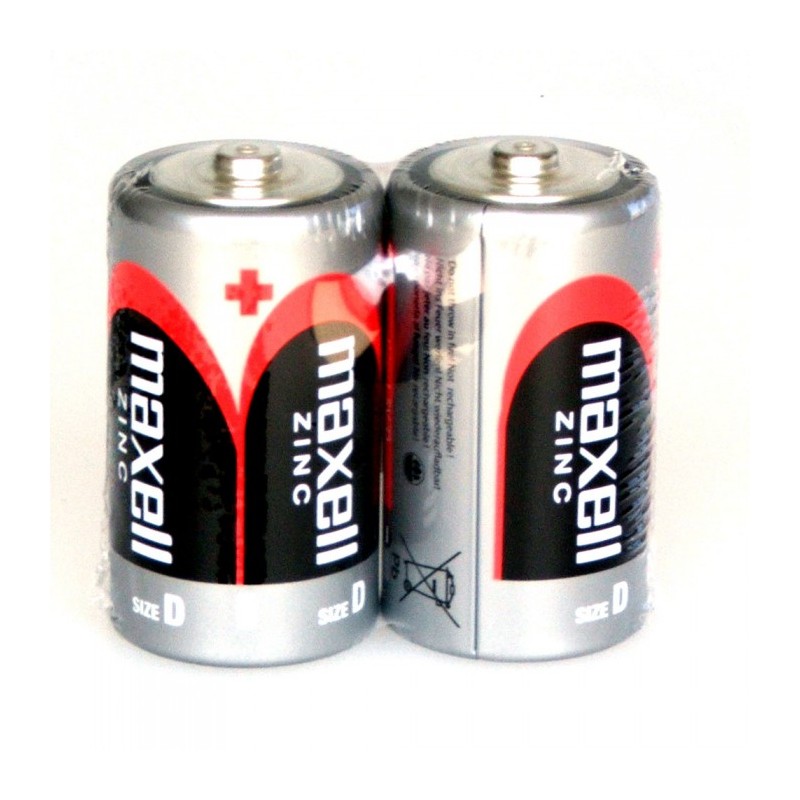 Set 2 baterii R20 nealcaline Maxell engross