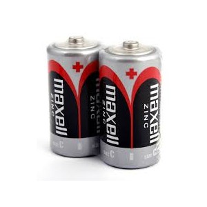 Set 2 baterii R14 nealcaline Maxell engross