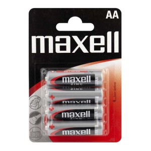 Set 4 baterii nealcaline R6 Maxell engross