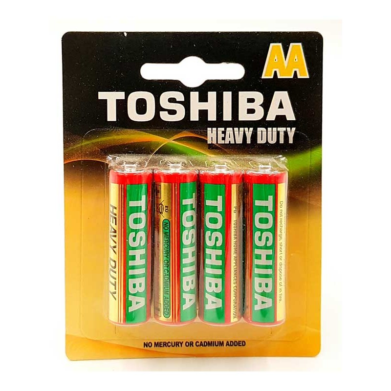 Set 4 baterii nealcaline R6 Toshiba blister engross