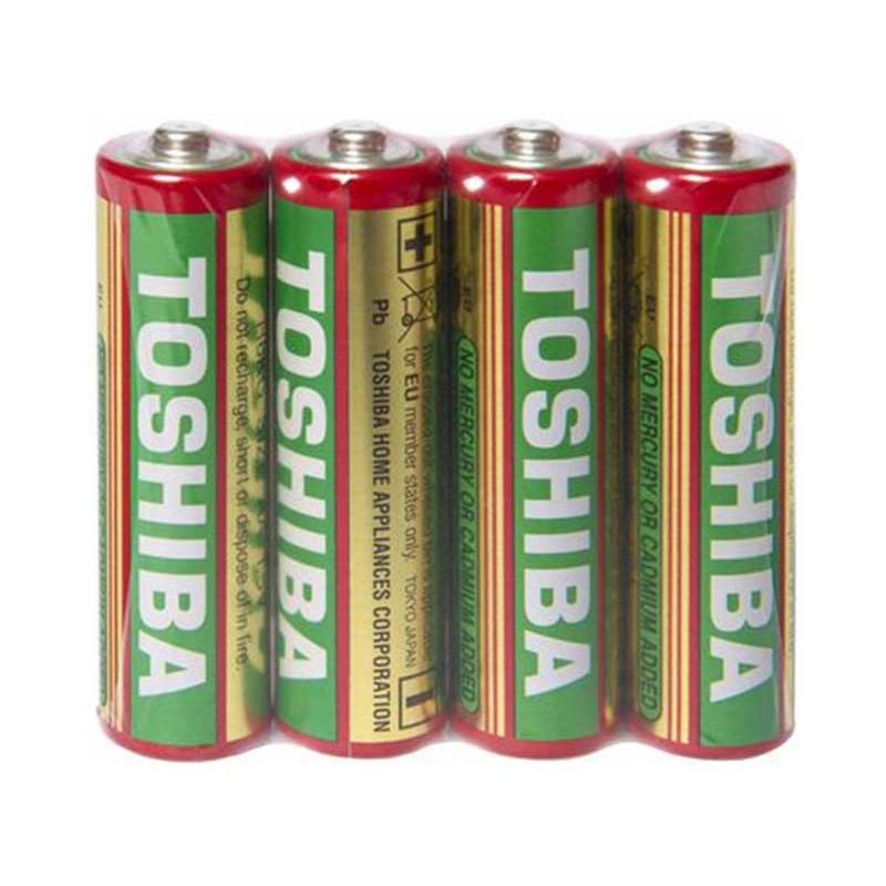Set 4 baterii R6 nealcaline Toshiba shrink engross