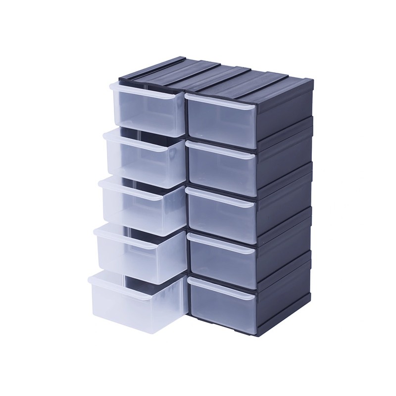Organizator 10 sertare modular 22.5X15.5X10cm engross