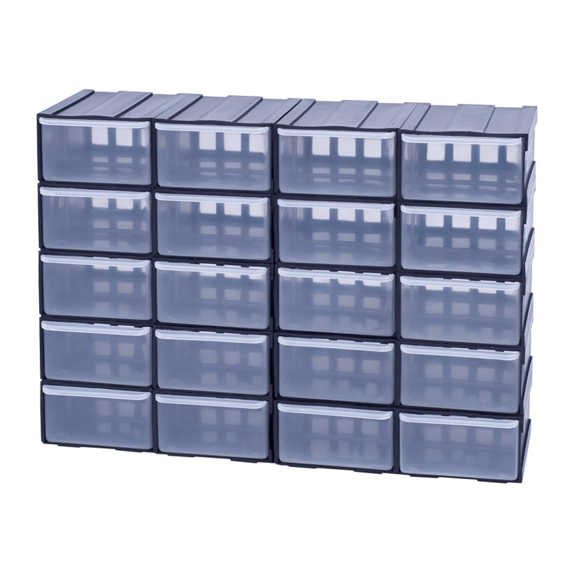 Organizator 2X10 sertare modular 22.5X15.5X10cm engross