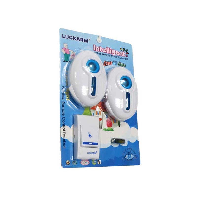 Sonerie fara fir un buton cu 2 unitati engross